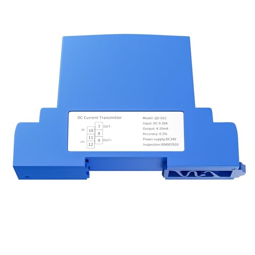 Transmetteur de courant 0-2A avec signal RS485 stable en 24 V CC