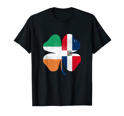 Dominican Irish Shamrock Dominican Republic St Patrick's Day T-Shirt