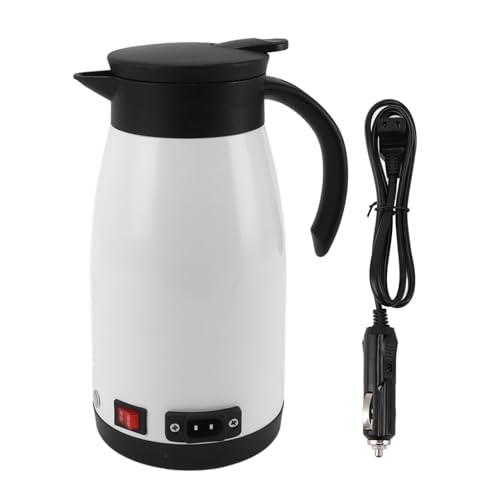 Hervidor eléctrico portátil para auto 12V 24V acero inox