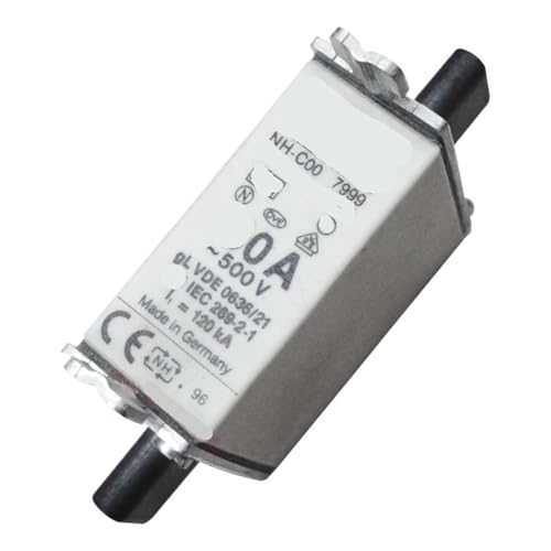 Fusible NH00C 35A 500V pour remplacer une cartouche de protection grillee