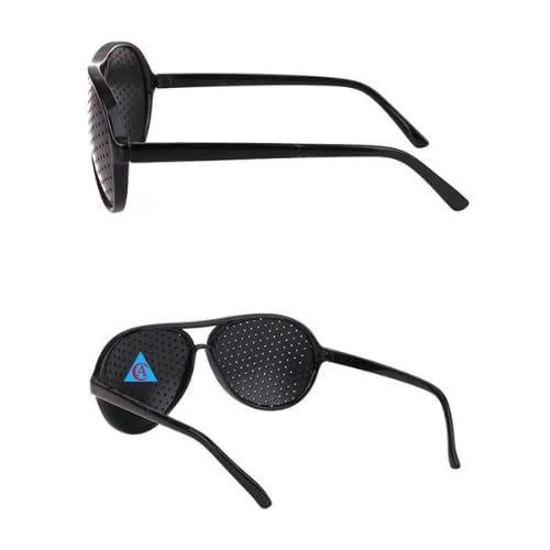 Image of 1pcs Pinhole Glasses Vision Care Anti-Myopia Eye Exercise Improver Glasses For Men, Women and Kids