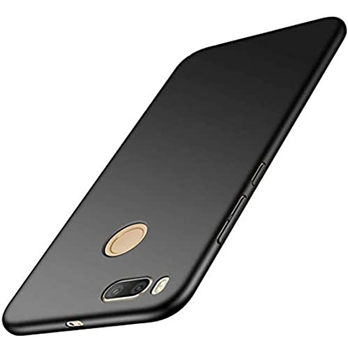Image of Mobile Back Cover Case for Xiaomi Redmi A1 (Silicone Case|CameraProtection|Black SC1510)
