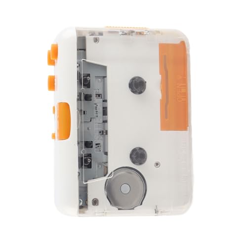 Cassette Player, Portable USB Cassette Converter MP3 Music Tape Player with Earphone Plug and Play for iPod PC