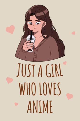 Just A Girl Who Loves Anime - Sketchbook: Comic Manga Anime Sketch Book for Drawing And Sketching, Anime Girl Sketchbook Cute Anime Drawing Book For ... Artist Gift, Anime Lover Gift Idea For Girls image 2