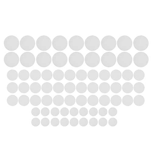 FELT PLATE DIVIDERS WHITE SOFT WASHABLE REUSABLE DISHES PROTECTORS PLATE SEPARATORS PADS for HOME KITCHEN