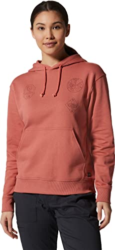 Mountain Hardwear Women's CA National Parks Badges Pullover Hoody, Fleurs, Small