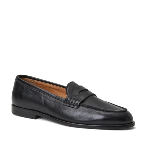 Image of Bruno Magli Women's Lixia Loafers, Leather Shoes, Slip-On Dress Shoes