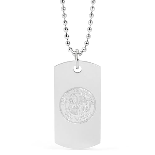 Collier Celtic FC pendentif homme acier inoxydable anti-allergie ne rouille pas