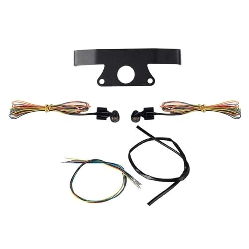 Clignotants arrière pour Sportster S 1250 RH1250 avec support de feu arrière noir