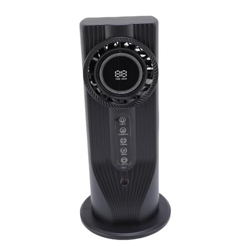 Ventilador de escritorio compacto gris para refrescar el teletrabajo en verano 6