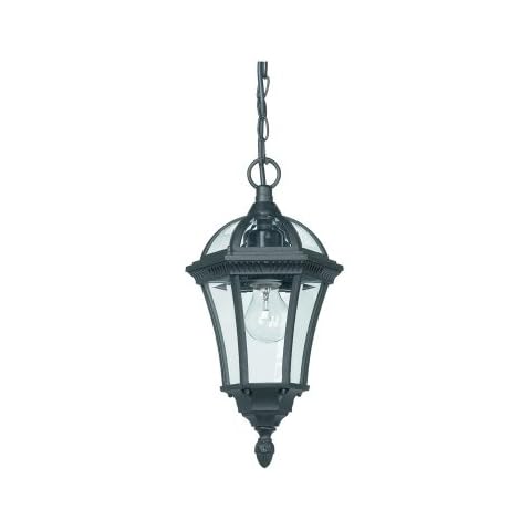 Black Cast Aluminium Porch Lantern Light Cover