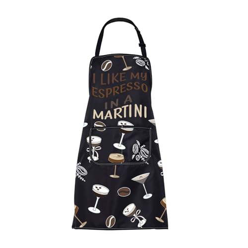 Tablier Espresso Martini le cadeau barman parfait pour la fête des pères