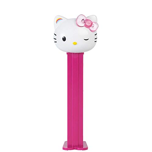 Hello Kitty Pez Dispenser - Rainbow Hello Kitty Pez Dispenser With 2 Extra Candy Refills | Hello Kitty Party Favors, Grab Bags
