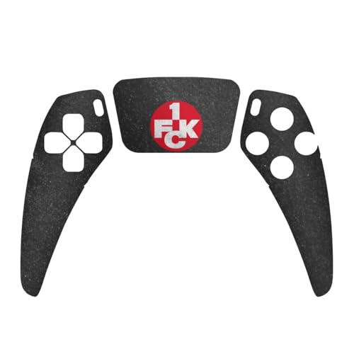 DeinDesign Skin kompatibel mit Sony PlayStation 5 Controller PS5 Folie Sticker Offizielles Lizenzprodukt 1. FC Kaiserslautern 1. FCK