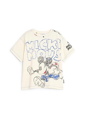 T-shirt Mickey Desigual garçon idéal pour les journées d'école et les jeux au parc