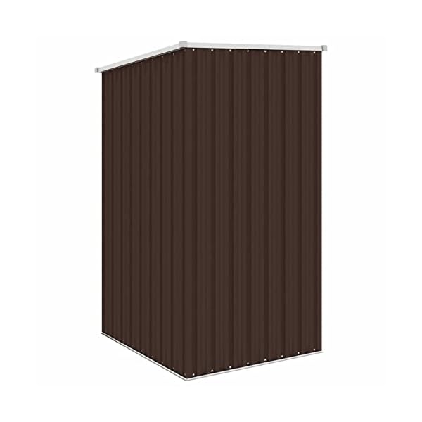 Leepesx Gerätehaus, Geräteschuppen, Gartenhütte, Fahrradgarage, Gartenschuppen, Gartenhã¤User & Aufbewahrung, Braun… – Bild 6
