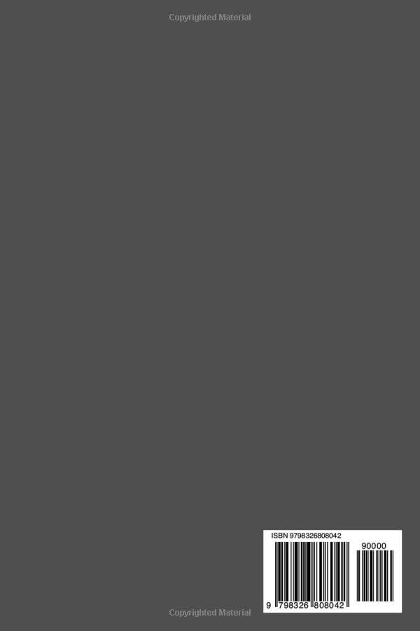 Back cover of the 'IPAD PRO 2024 USER GUIDE' book, displaying the ISBN 979-8326808042 and a barcode.