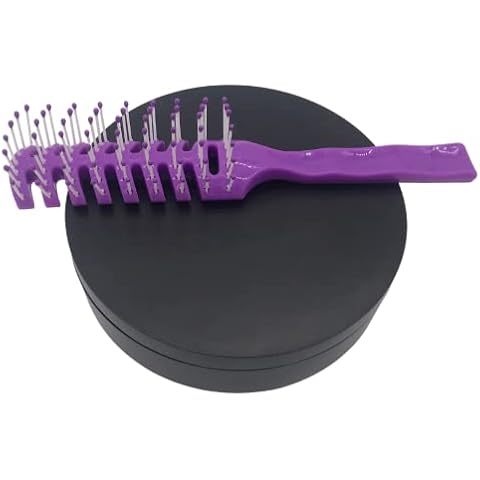 Morris Flamingo Blow Dry Brush - Purple - Ball-tipped - Poly-bagged Cover