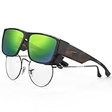 KastKing Comal Fit-Over Polarized Sunglasses for Men & Women, UV400 Protection, PuriVex™ Scratch & Water-Resistant Coating, Lightweight Grilamid® Frame, Ideal for Fishing, Driving, Cycling & Skiing