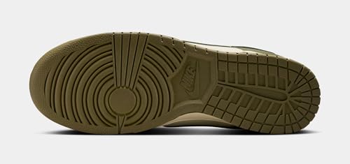 Dunk Low Retro Mens Basketball Shoes (Coconut Milk/Rough Green/Electro Orange) (IH0245-113, Beige/Green/Orange)4