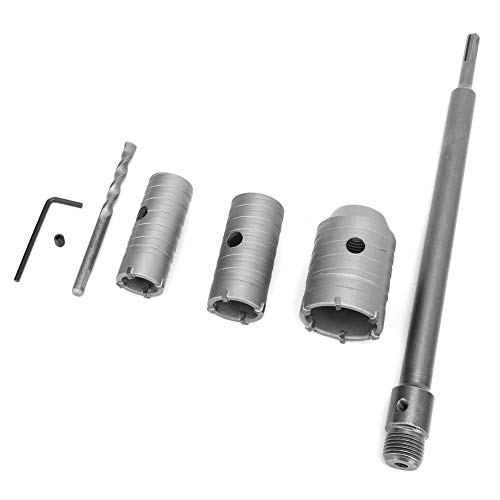 Broca de serra de metal durável prata de alta qualidade, conjunto de serra de buraco forte, parede d