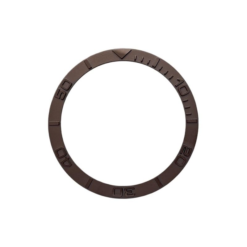 1 szt. 38 mm x 31,5 płaskie metalowe pierścienie do wkładania ramki zegarka pasujące SKX007 SKX009 SRPD koperta NH35 NH36 mechanizm męski części