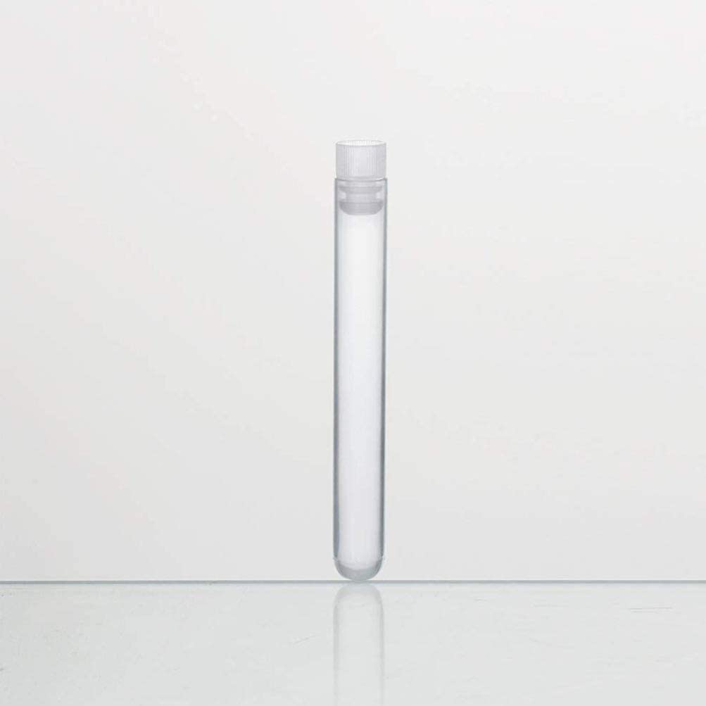 QUNINE 61 Supporti per portaprovette in plastica Trasparente per provette per esperimenti scientifici, Forniture di Laboratorio Scolastico