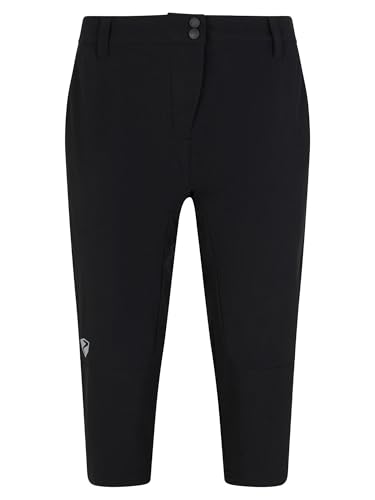 Ziener Damen NESTLA Outdoor-Shorts/Rad- / Wander-Hose - atmungsaktiv,schnelltrocknend,elastisch, Black, 36 Ziener Damen NESTLA Outdoor-Shorts/Rad- / Wander-Hose - atmungsaktiv,schnelltrocknend,elastisch, Black, 36