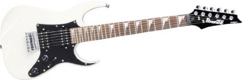 Amazon | Ibanez アイバニーズ ミニエレキギター GRGM21 miKro White