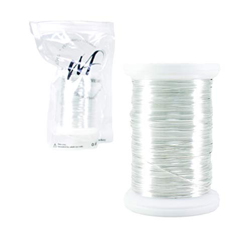 Wire fancy 26 gauge tarnish resistant silver-plated cop…