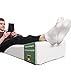 WELL B4® Ergonomiczna poduszka na nogi do podnoszenia nóg płaska – poduszka do podnoszenia nóg poduszka klinowa / poduszka podpierająca na nogi i kolana idealna jako poduszka limfy i kliny weneckie
