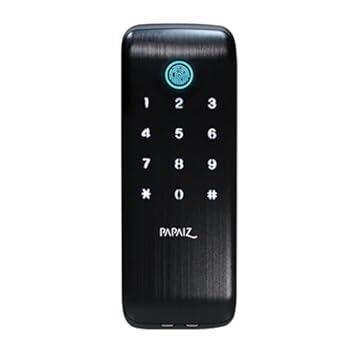 Fechadura Digital SL125B Com Biometria De Sobrepor Resistente A Maresia