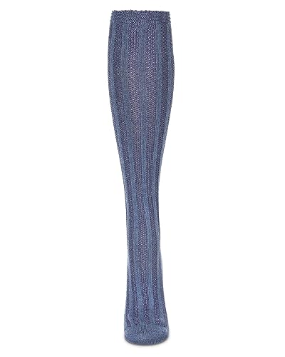 Image of MeMoi Women's Track Flow Striped Knee-High Socks