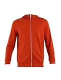 icebreaker Men's Merino Central Classic Long Sleeve Zip Hoodie - Molten - Medium