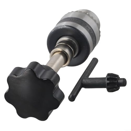 Mini Manual Drilling Tool Alloy Chuck with Key, Non-Slip Handheld