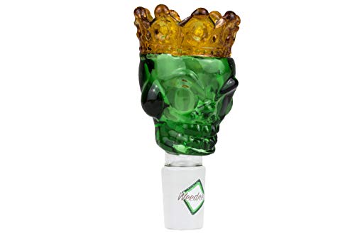 Weedness Bong-Glas-Kopf 18,8 mm Schliff Kopf mit Krone - Steckkopf Chillum Adapter Bong Zubehör Köpfchen Head Aufsatz…