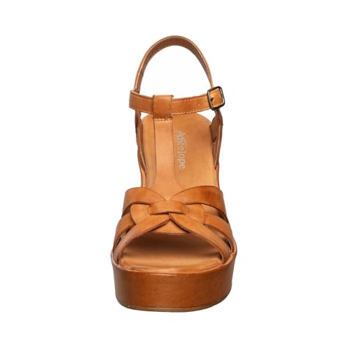 Antelope Women's Rasha Leather Platform Sandals4