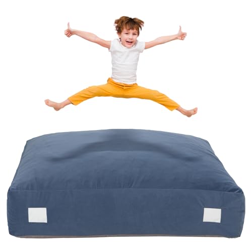 Upgraded Crash Pad for Kids Sensory with Handle
