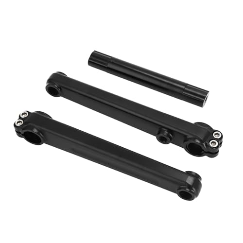 CHQAMRCTY For bielas for BMX Kit de Brazos de biela for BMX Bielas de 3 Piezas 175 mm Accesorios cromados Old School
