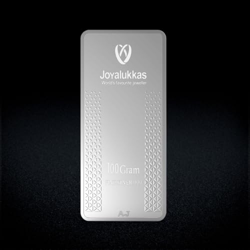 Image of Joyalukkas 100 grams 999 Silver Bar