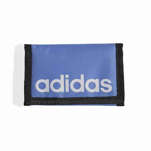 adidas Unisex - Adulto LINEAR WALLET, blue fusion/black/white, One size
