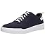 Marine Blue Canvas Optic White