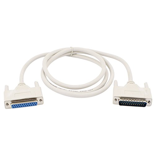 DB25 Male to Female 25 Pin Parallel Printer Extension Cable Adapter