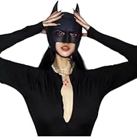 WOLFSDN Máscara cosplay de perro de cara completa hecha a mano |