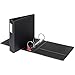 Tops 18832Cb Round Ring Binder, W/Sheet Lifter, 2-Inch Cap, 11-Inch X8-1/2-Inch, Black