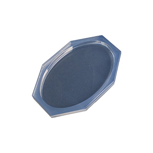 亀島商店 プレート レジンクラフト用 ソフトモールド プレートM 楕円 1個入 KAM-REJ-550