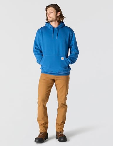 Image of Carhartt Men's Big & Tall Rain Defender Paxton Heavyweight Hooded Sweatshirt