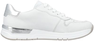 Rieker M4903 Low-Top sneakers voor dames, lage schoenen, losse inlegzool, zwart (01), 42 EU Breed Rieker M4903 Low-Top sneakers voor dames, lage schoenen, losse inlegzool, zwart (01), 42 EU Breed