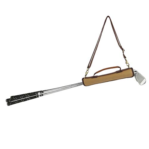 Golfbag Standsack Vintage Golf Clubs Trägerhalter Leinwand Amp Leder Golftasche Gepolsterte Schutz Clubs Lagerung Golfbag Standsack Vintage Golf Clubs Trägerhalter Leinwand Amp Leder Golftasche Gepolsterte Schutz Clubs Lagerung