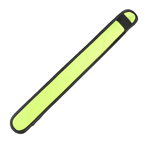 Toddmomy 1set Luminous Slap Bracelets for Night Running Walking Hiking High Visibility LED Wristbands Red Green Orange Yellow Comfortable Fit for Safety The Dark 4pcs